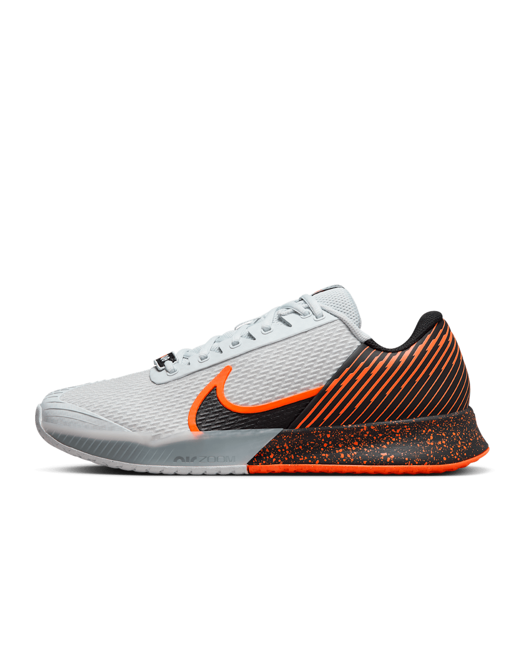 NikeCourt Vapor Pro 2 Premium Men's Hard Court Tennis Shoes - Pure Platinum/Hyper Crimson/White/Black