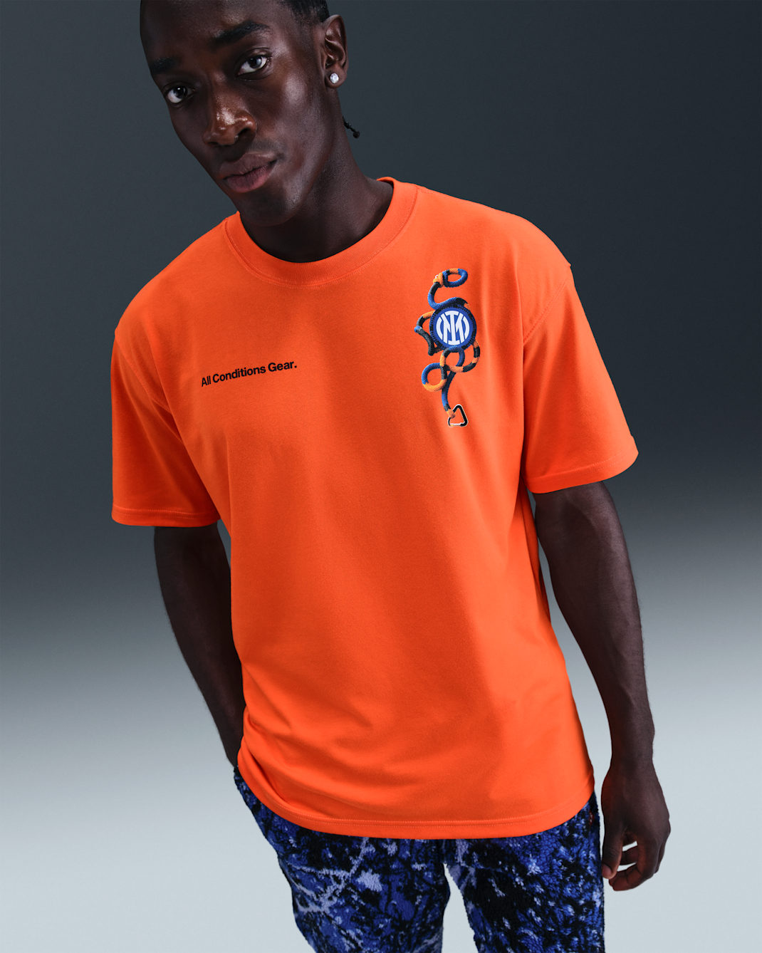 Inter Milan Nike ACG voetbalshirt voor heren - Safety Orange