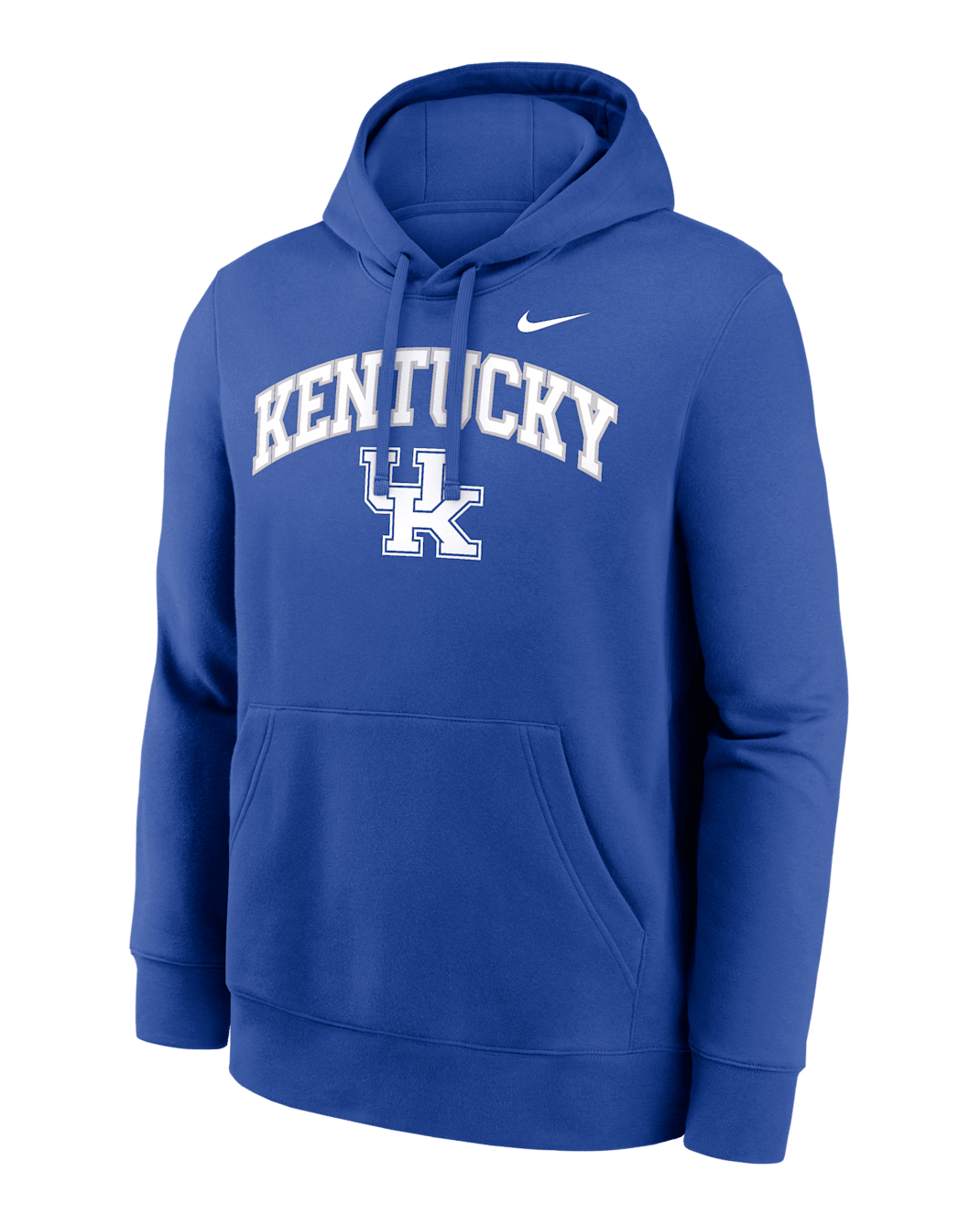 Kentucky Arch Men's Nike College Pullover Hoodie - Royal