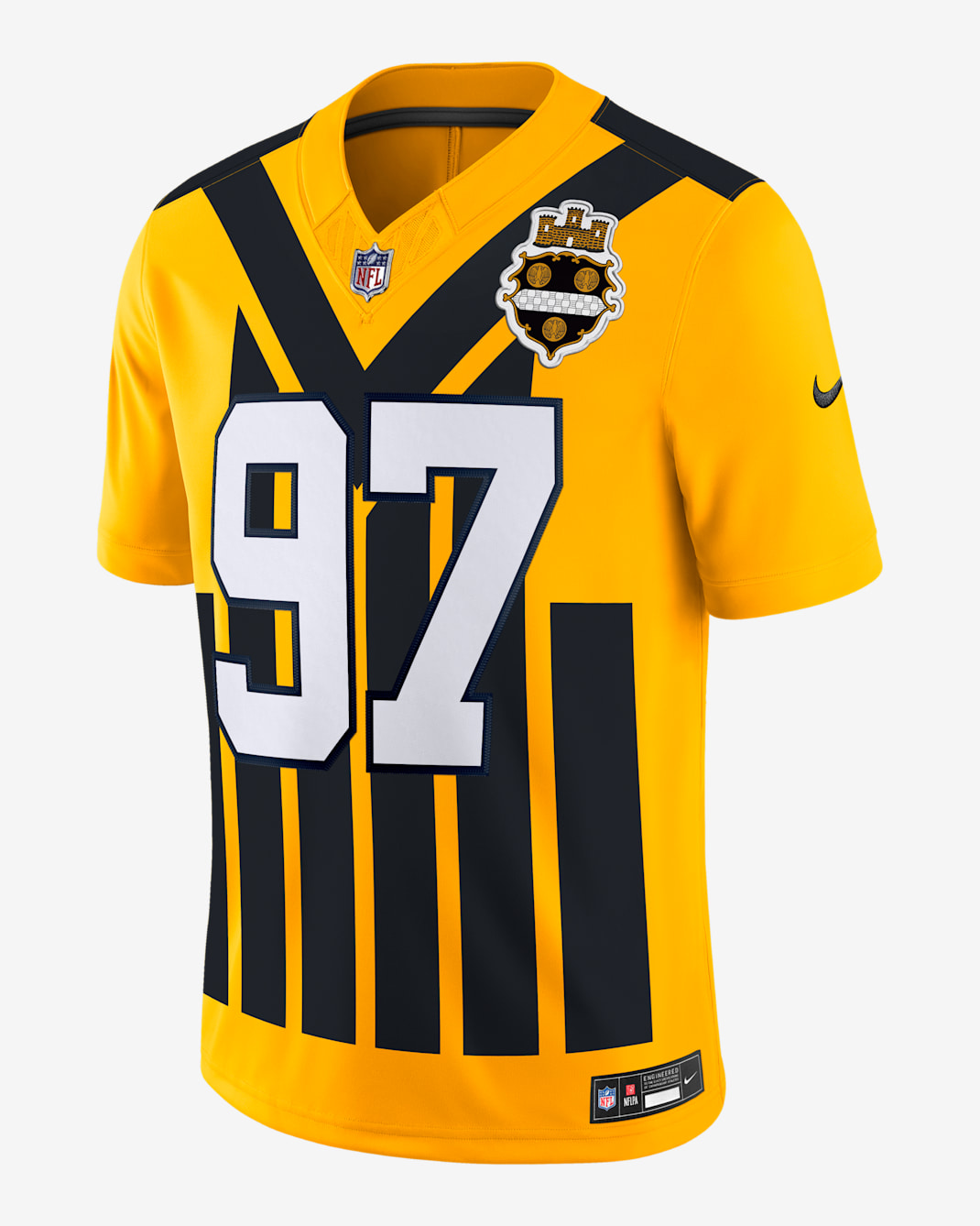 Cameron Heyward Pittsburgh Steelers Men's Nike Dri-FIT NFL Limited Jersey - Gold