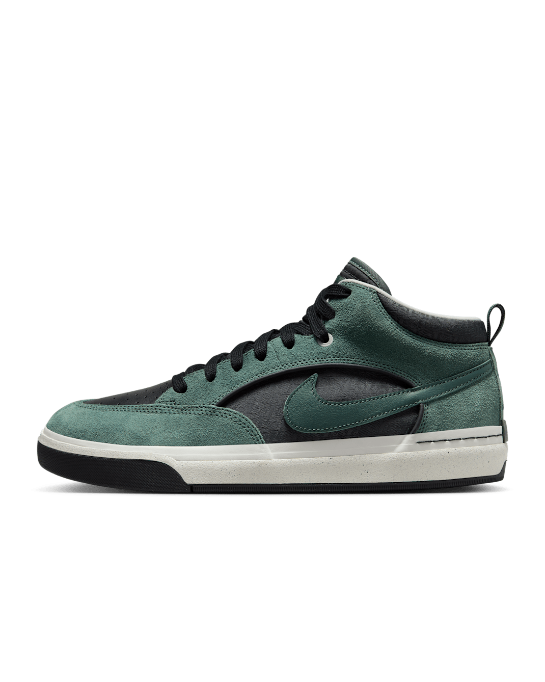 Nike SB React Leo Skate Shoes - Vintage Green/Black/Anthracite/Vintage Green