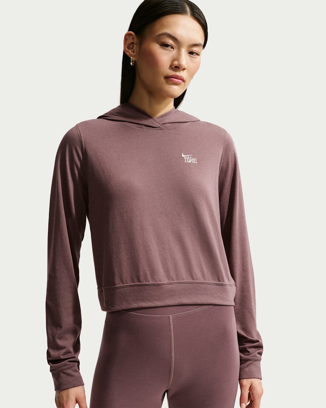 Nike Sportswear Chill Knit Women's Lightweight Hoodie - Tattoo/Chalk