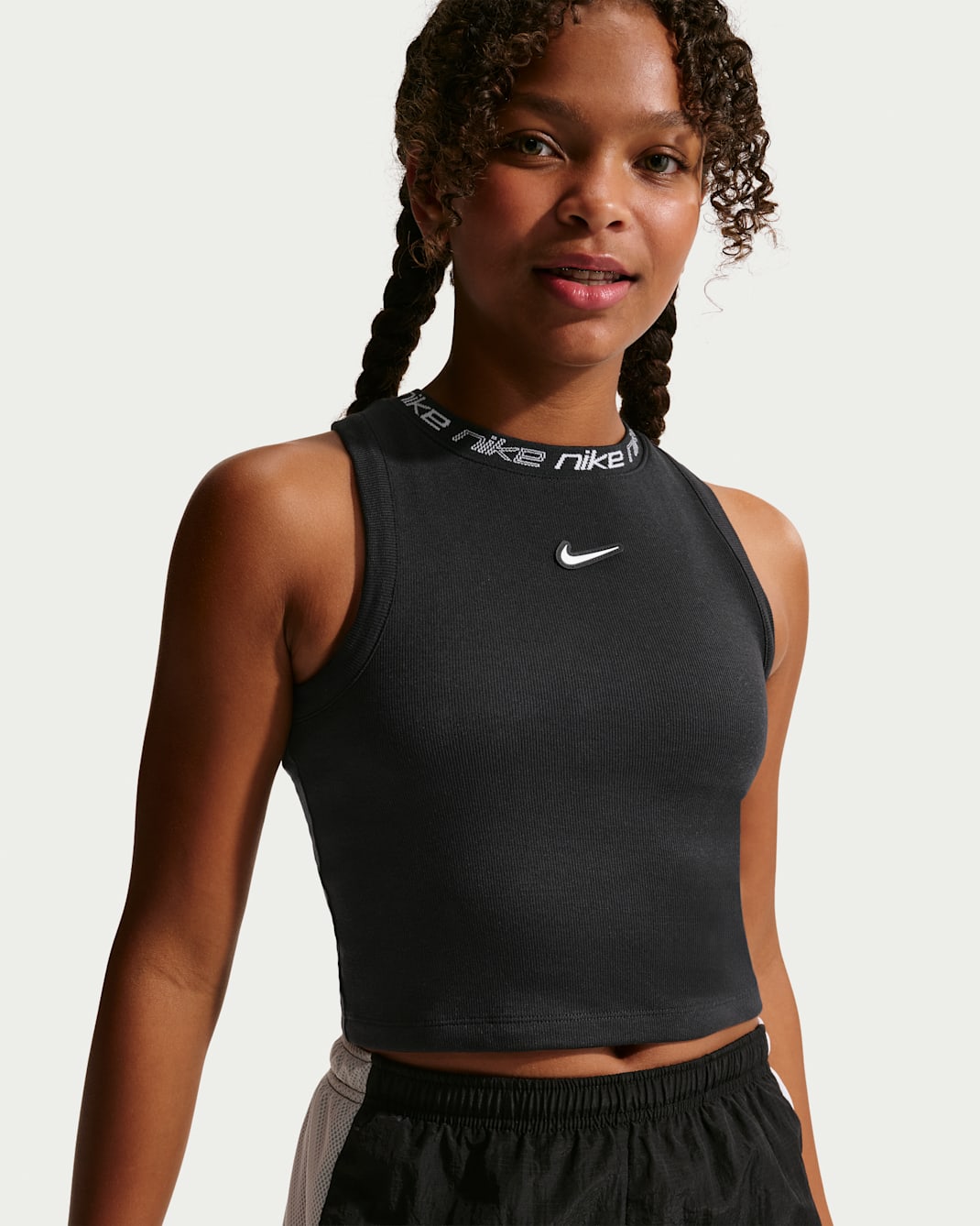 Nike Sportswear Older Kids' (Girls') Dri-FIT Tank Top - Black