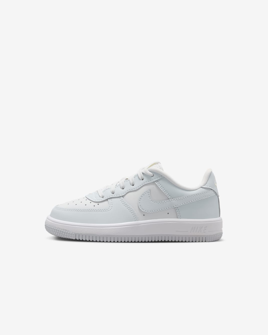 Nike Force 1 Low Little Kids' Shoes - Platinum Tint/Alabaster/White/Aura