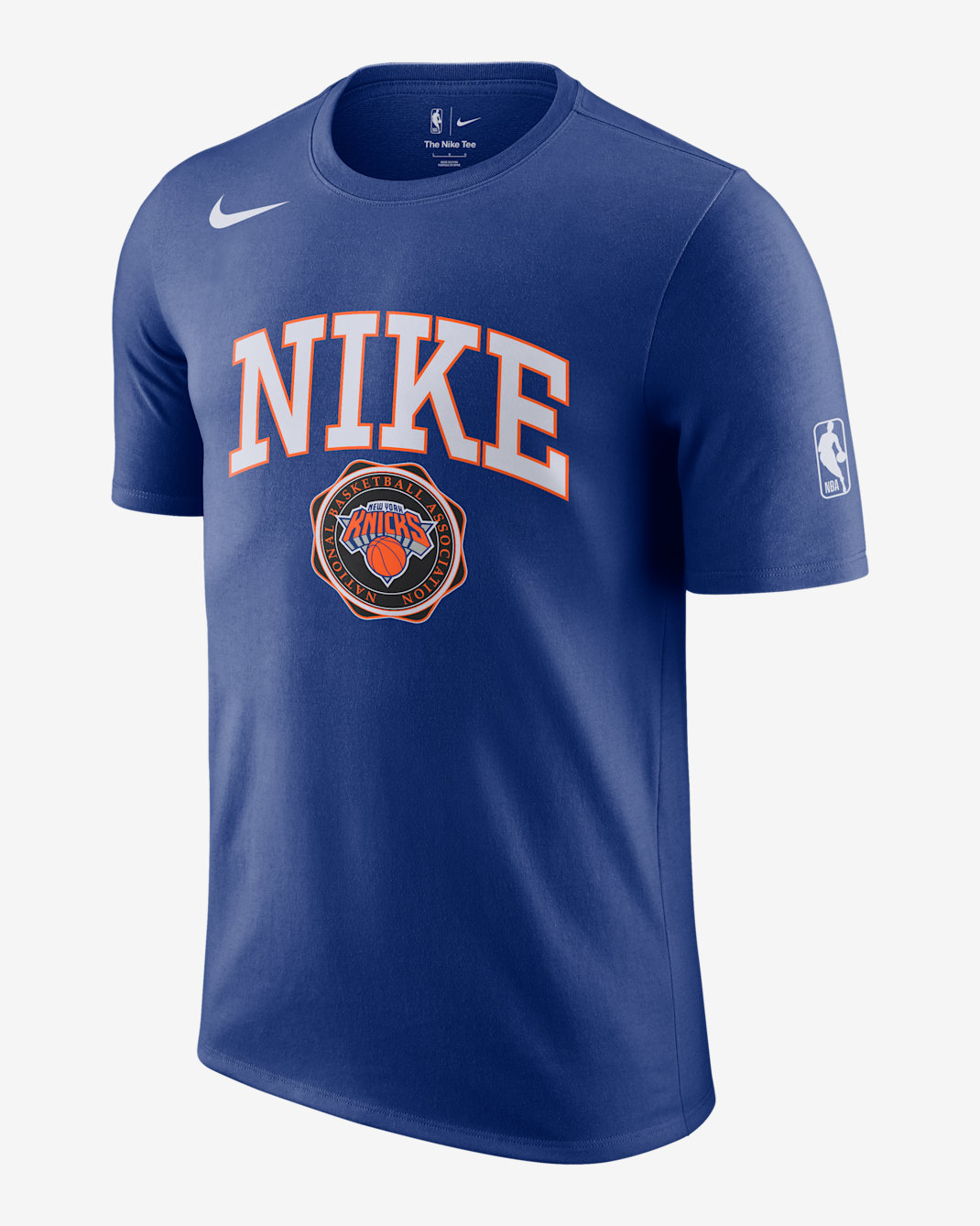 New York Knicks Essential Men's Nike NBA T-Shirt - Rush Blue
