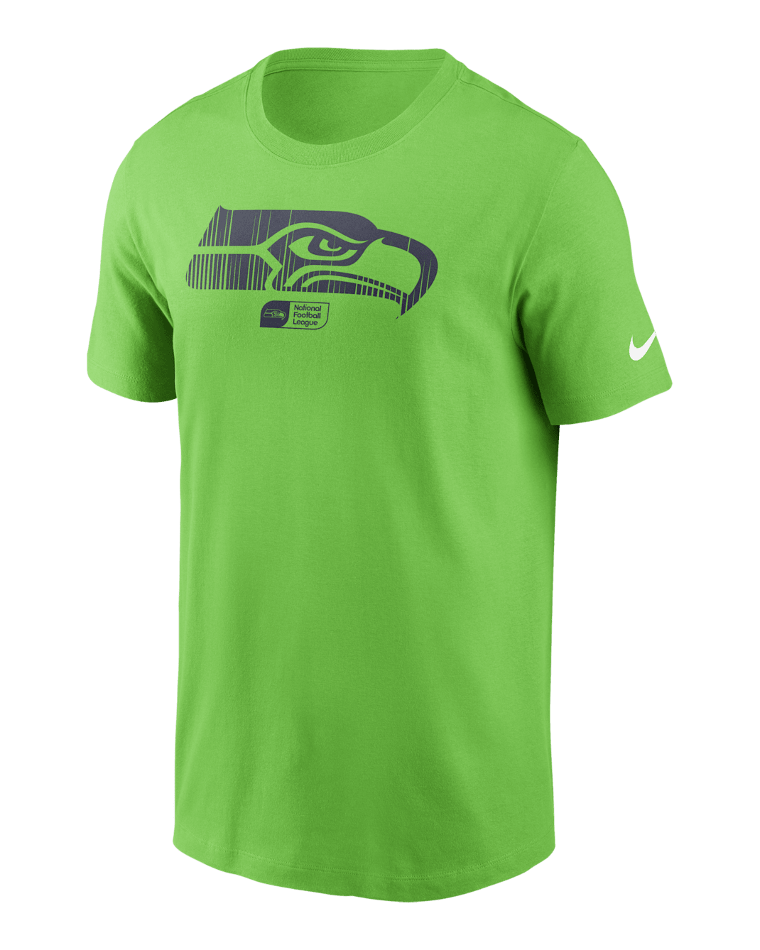 Playera Nike de la NFL para hombre Seattle Seahawks Faded Essential - Verde