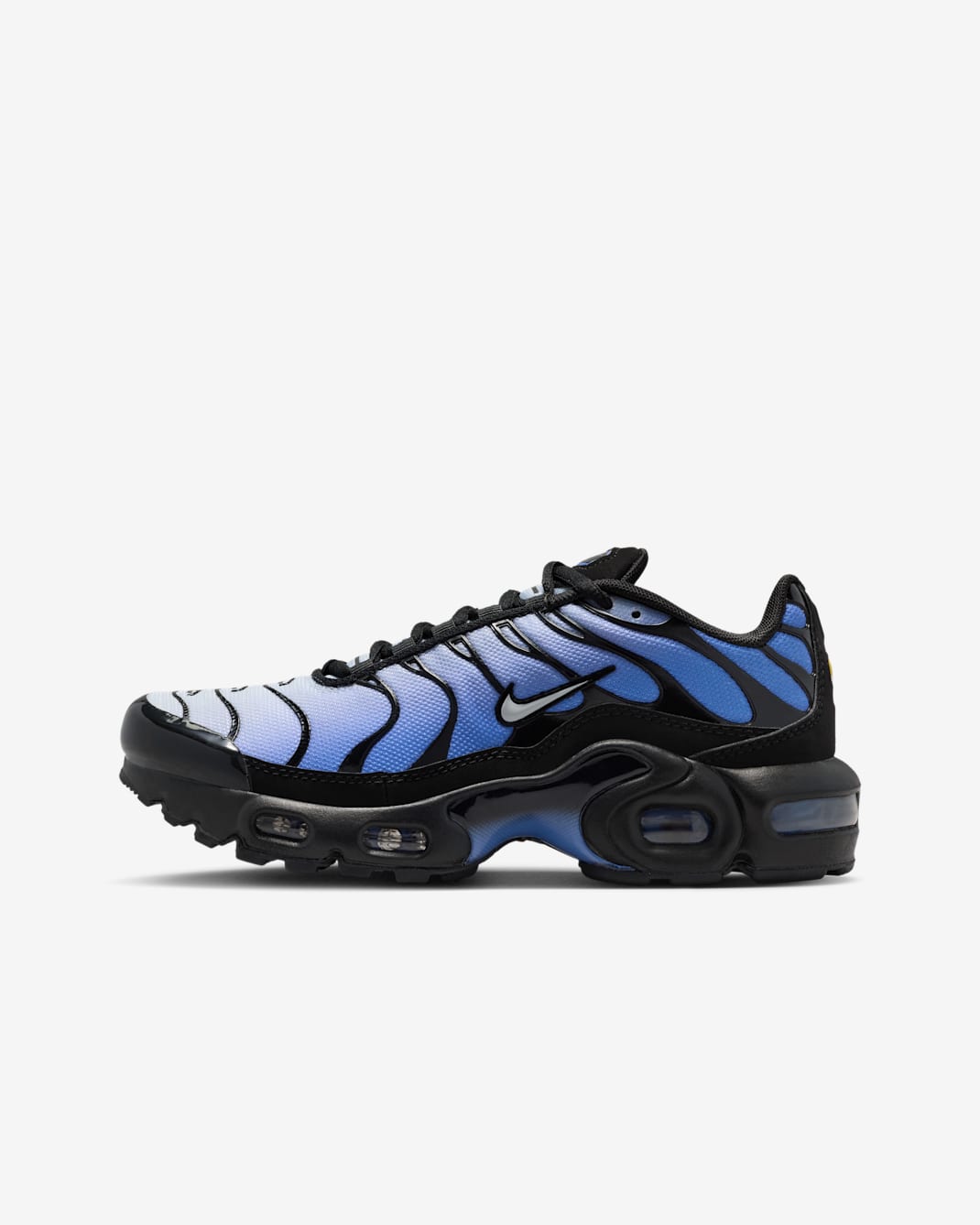 Nike Air Max Plus Older Kids' Shoes - Black/Sapphire/Pure Platinum/White