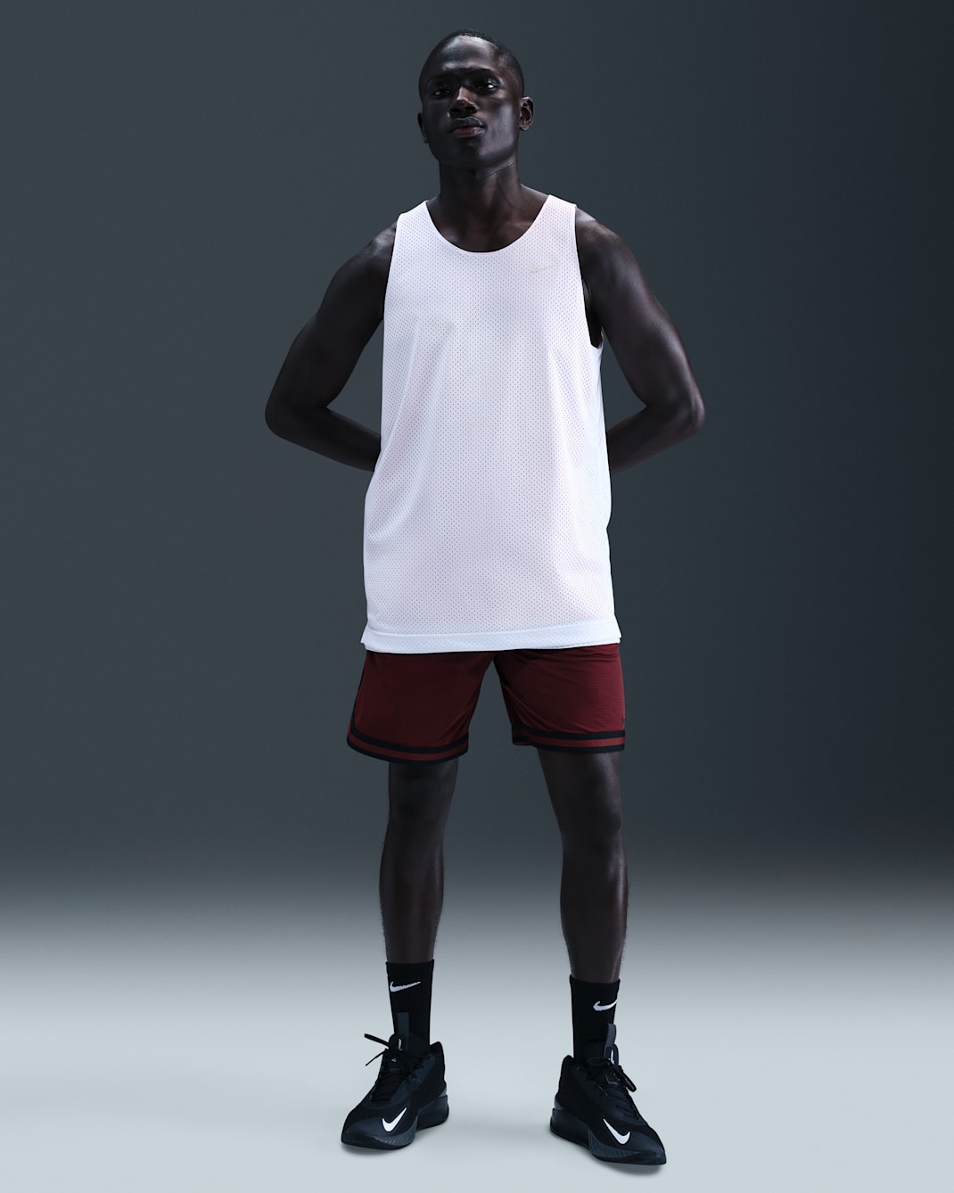 Shorts da basket 20 cm Dri-FIT Nike DNA – Uomo - Dark Team Red/Nero/Nero
