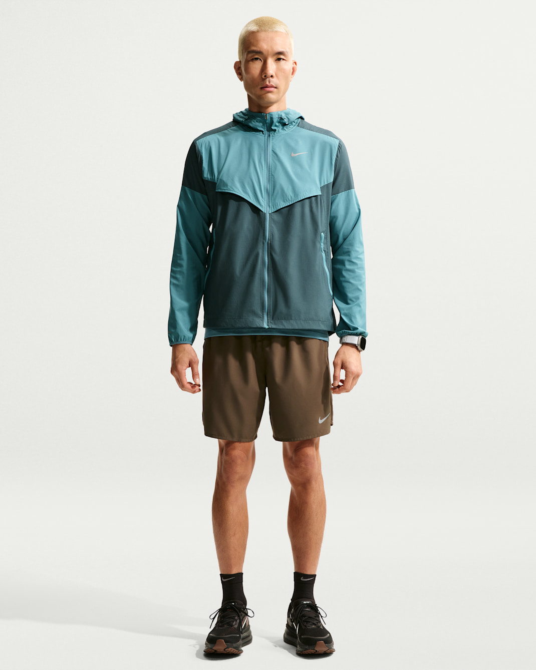 Nike Challenger Men's Dri-FIT 18cm (approx.) Unlined Running Shorts - Dark Hazel/Dark Hazel/Black