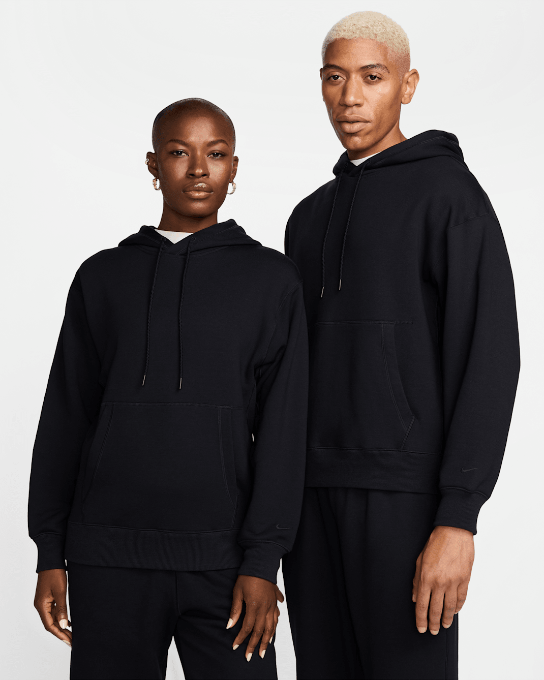 Μπλούζα με κουκούλα Nike Wool Classic - Μαύρο