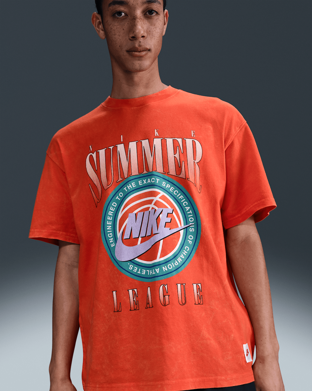 Playera de básquetbol Max90 para hombre Nike - Rojo picante