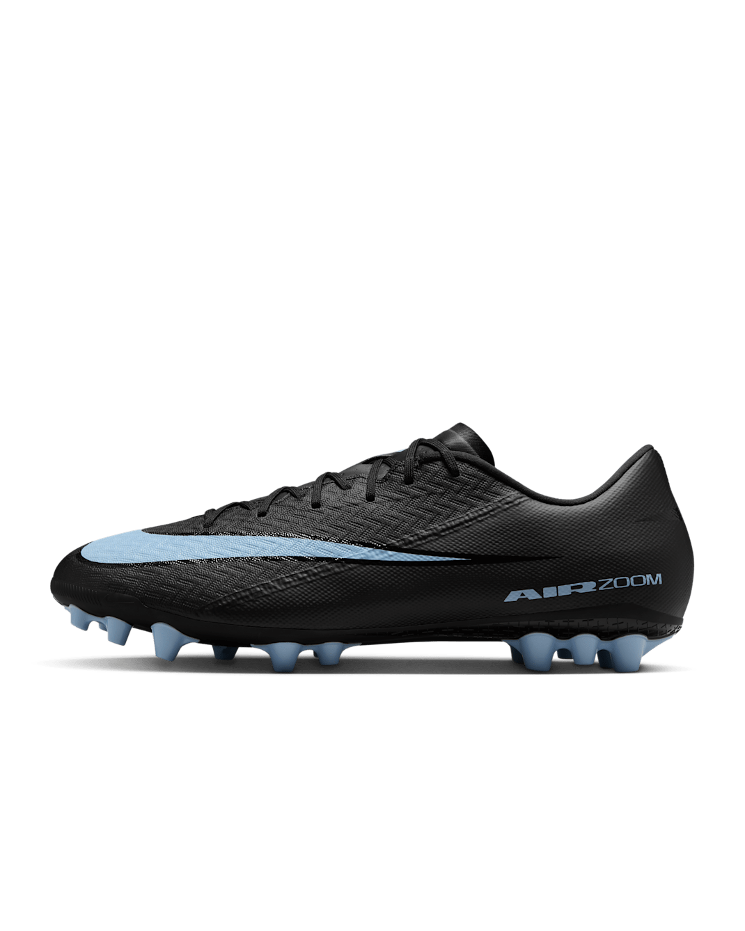 Nike Mercurial Vapor 16 Academy Artificial-Grass Low-Top Football Boot - Black/Ice Blue