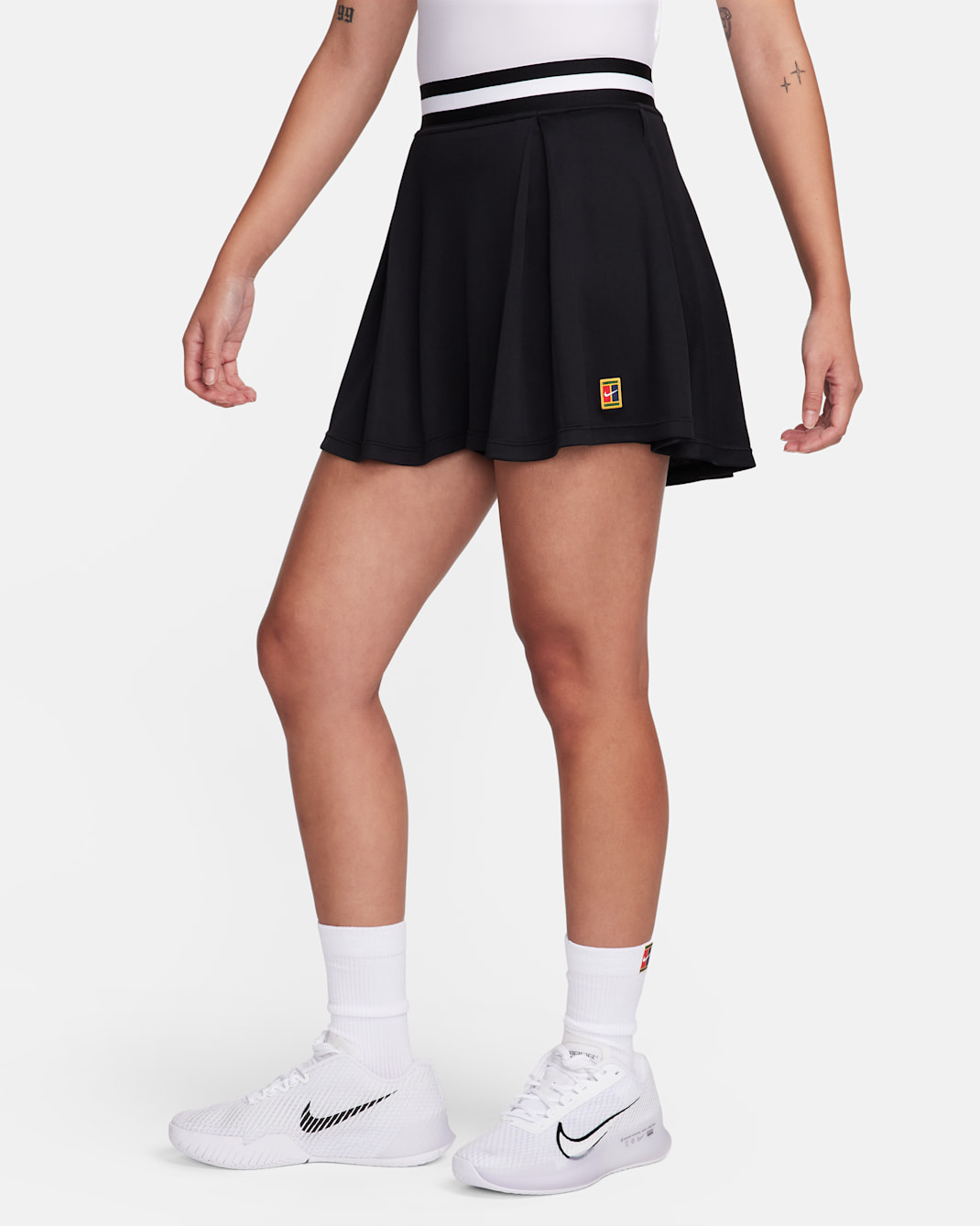 NikeCourt Dri-FIT Heritage Women's Tennis Skirt - Black