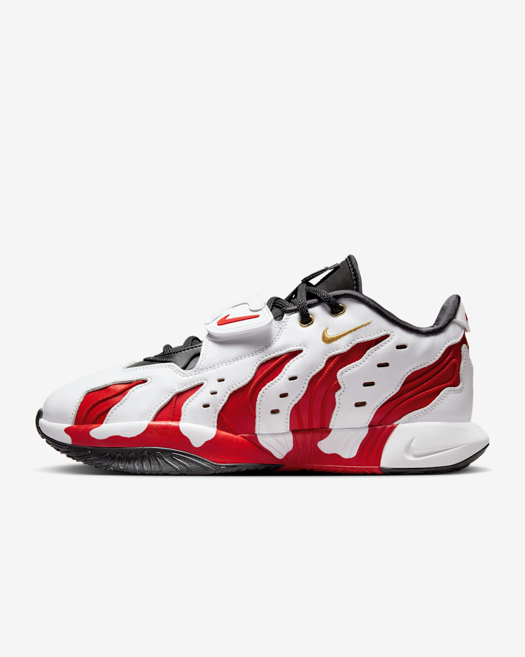 LeBron XXI "Prime 96" EP 籃球鞋 - 白色/Fire Red/黑色/Metallic Gold