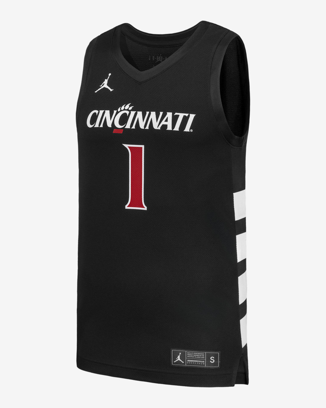 Cincinnati Men's Basketball Nike College Replica Jersey - Black