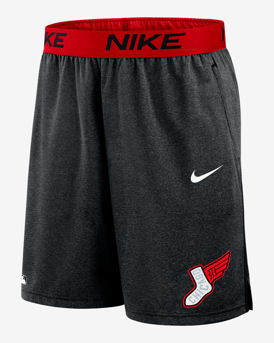 Shorts Nike Dri-FIT de la MLB para hombre Chicago White Sox Authentic Collection City Connect - Negro