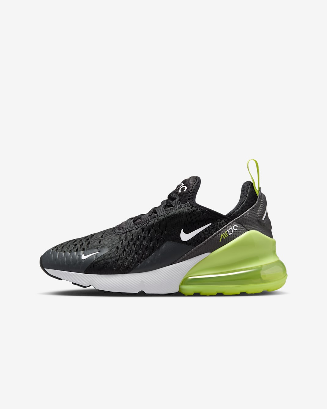 Nike Air Max 270 Big Kids' Shoes - Light Lemon Twist/Black/Anthracite/White