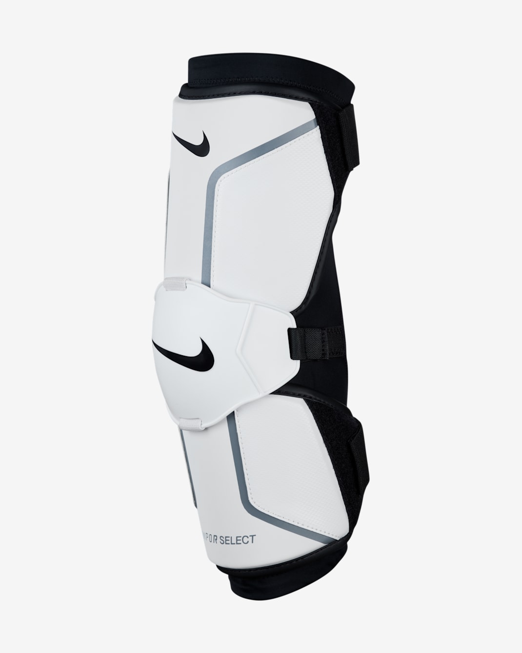 Nike Vapor Select 2.0 Men's Lacrosse Arm Guards - White