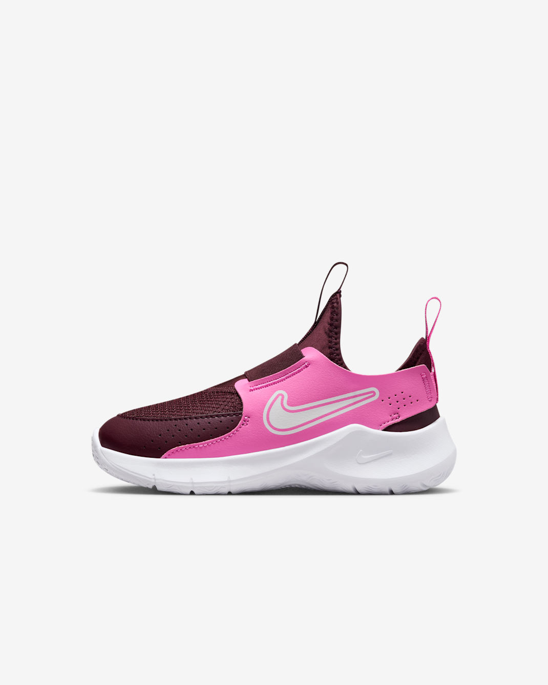 Nike Flex Runner 3 Little Kids' Shoes - Burgundy Crush/Playful Pink/White