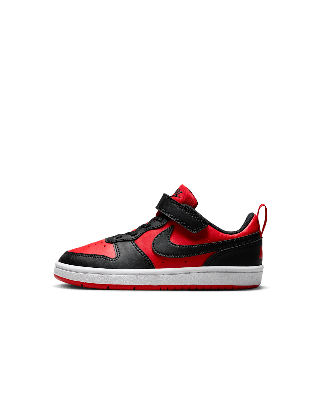 Chaussure Nike Court Borough Low Recraft pour enfant - University Red/Blanc/Noir
