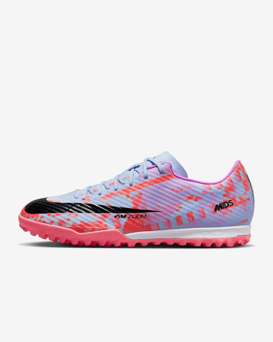 Nike Zoom Mercurial Dream Speed Vapor 15 Academy TF Turf Football Shoes - Cobalt Bliss/Fuchsia Dream/Hot Punch/Black
