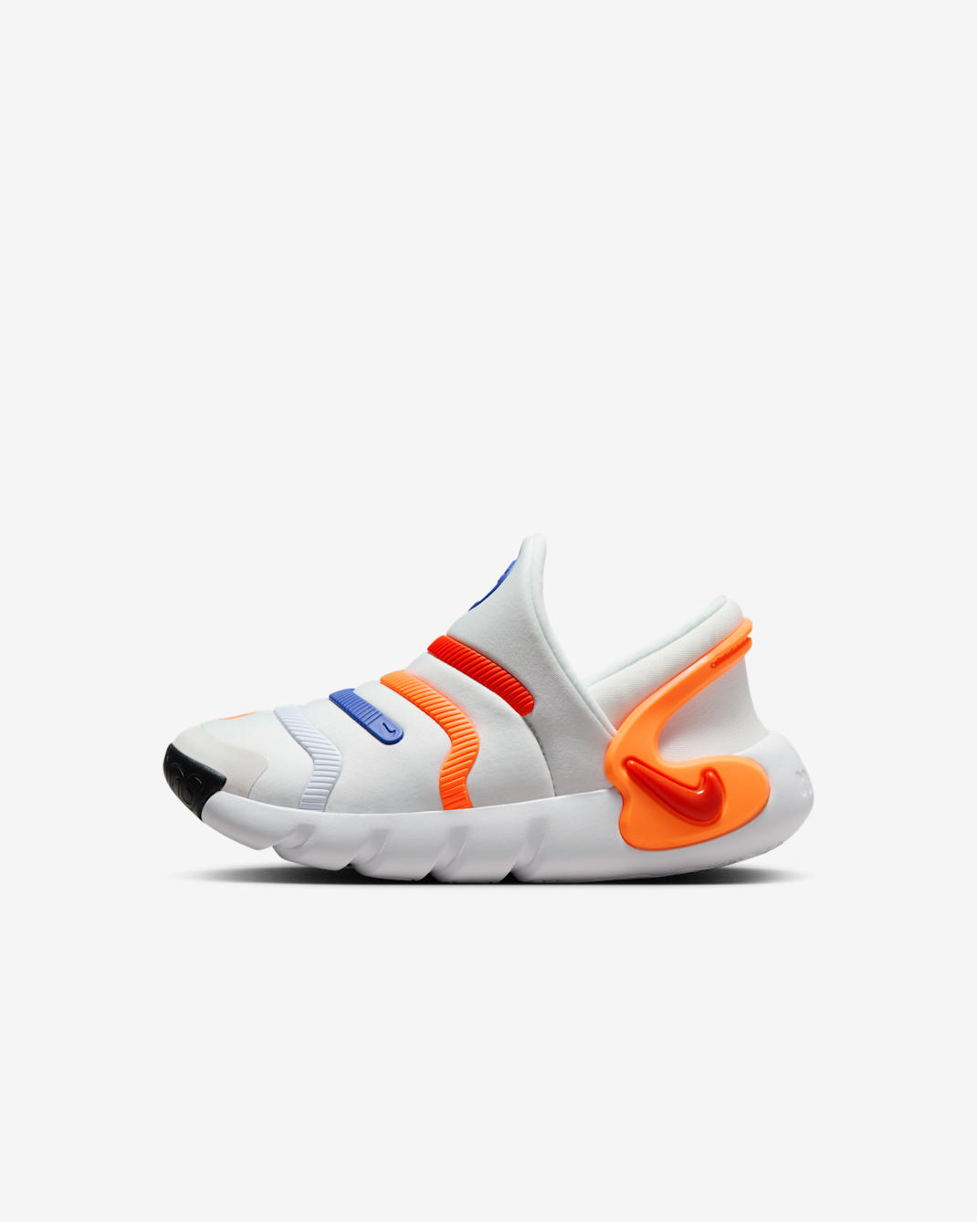 Nike Dynamo 2 EasyOn Younger Kids' Shoes - Summit White/Total Orange/Astronomy Blue/Team Orange