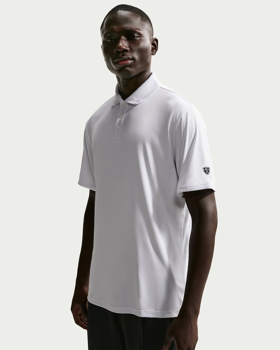 Polo de golf Dri-FIT para hombre Nike Par - Blanco/Blanco