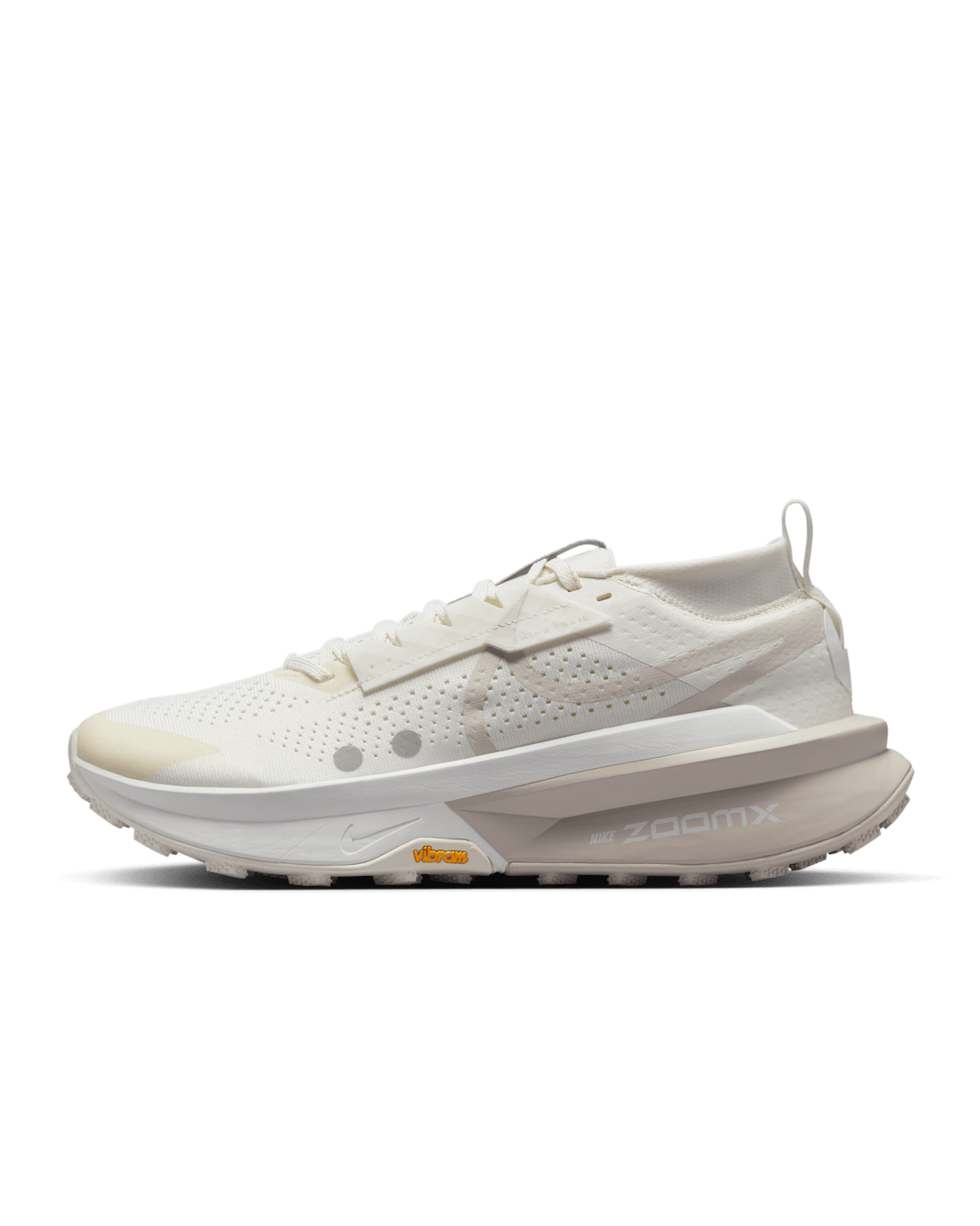 Nike Zegama 2 Men's Trail-Running Shoes - Sail/Summit White/Metallic Platinum/Light Orewood Brown