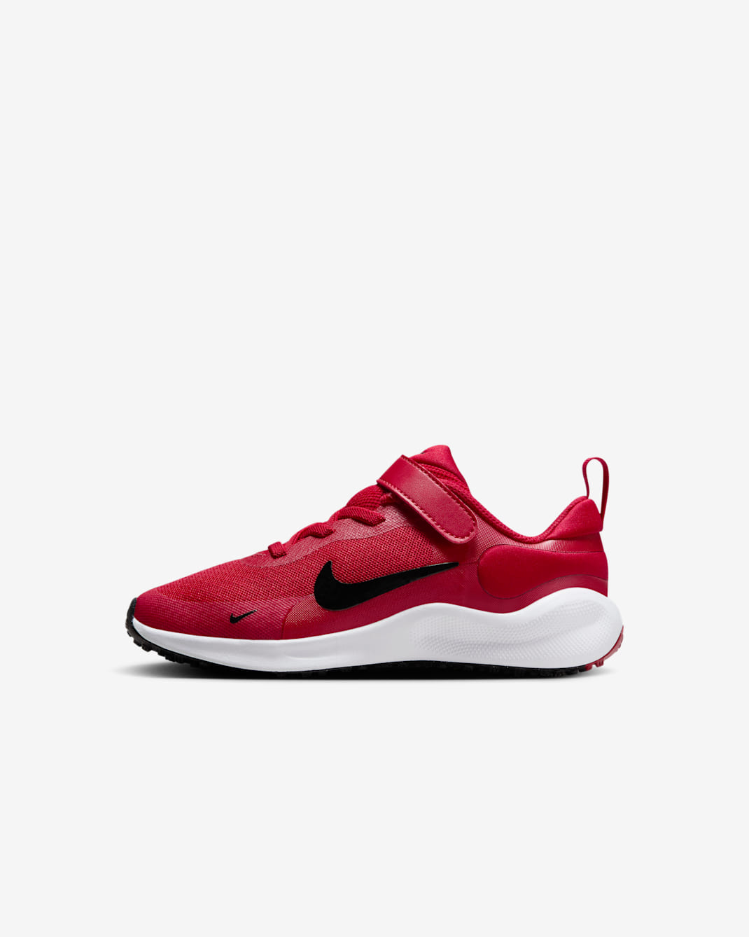 Nike Revolution 7 Younger Kids' Shoes - Gym Red/White/Black