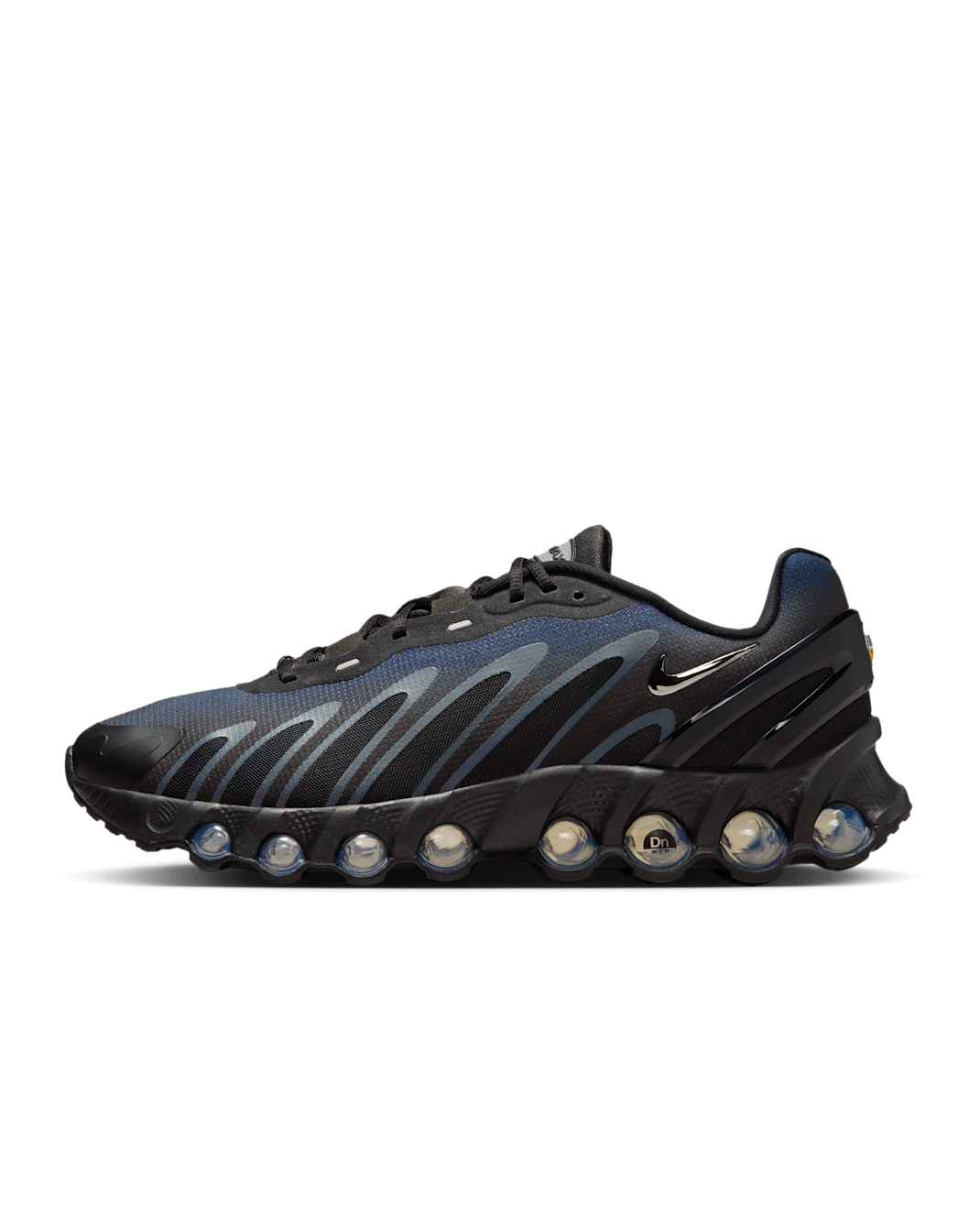 Nike Air Max Dn8 herenschoenen - Zwart/Thunder Blue/Wolf Grey/Metallic Silver
