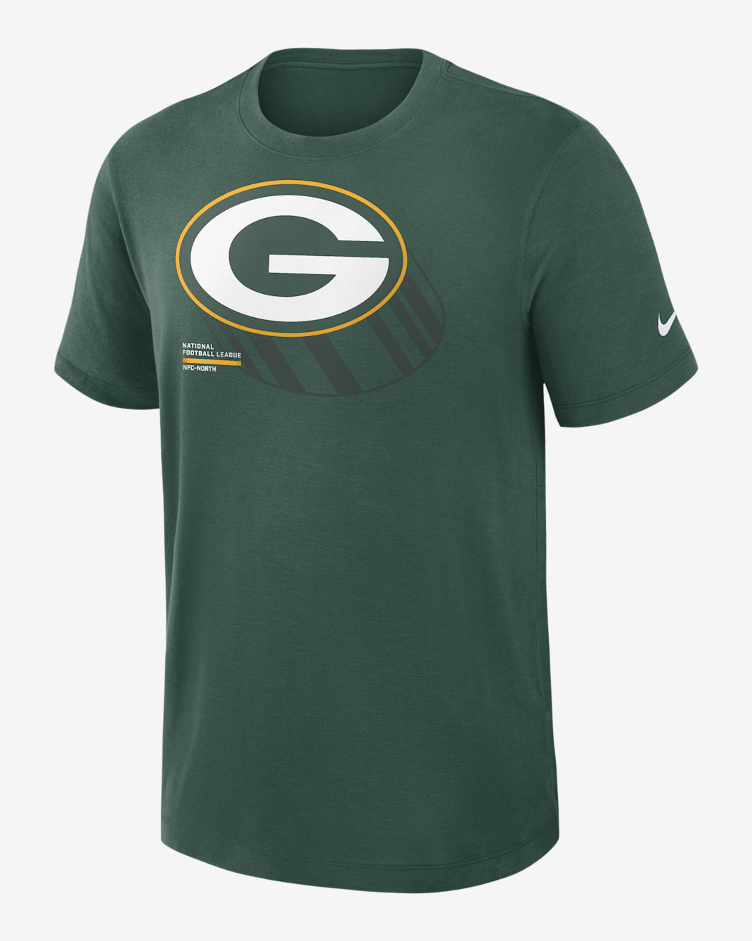 Green Bay Packers Slub Men's Nike Dri-FIT NFL T-Shirt - Green