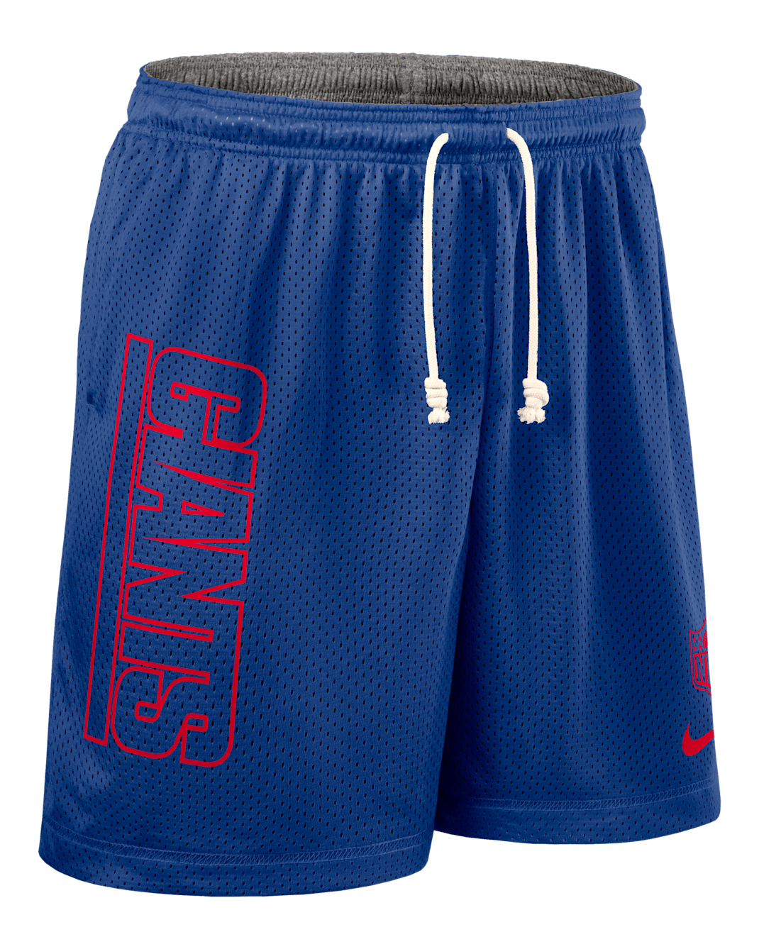 Shorts Nike Dri-FIT de la NFL para hombre New York Giants Sideline Reversible - Azul