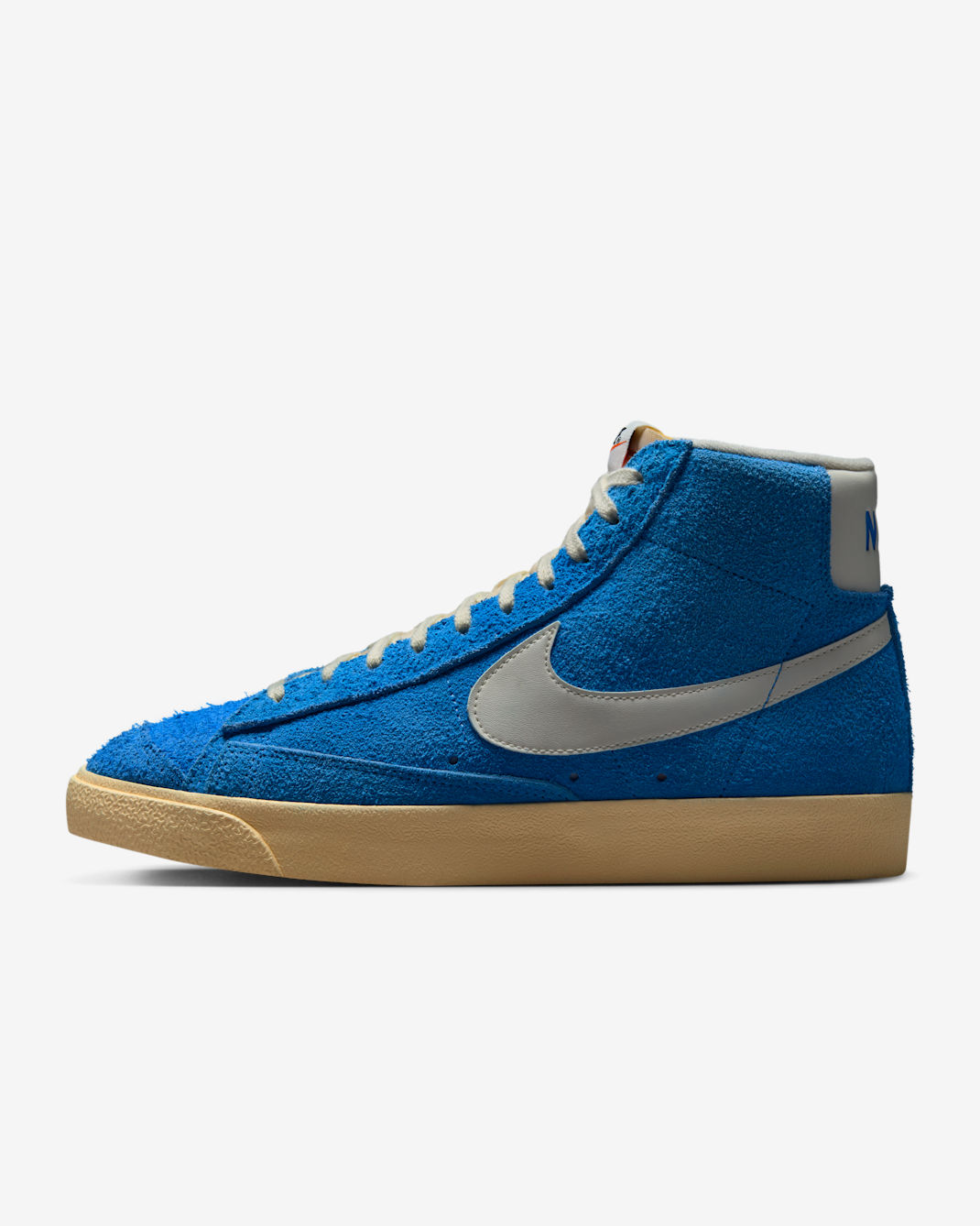 Nike Blazer Mid '77 Premium Men's Shoes - University Blue/Muslin/Black/Sail