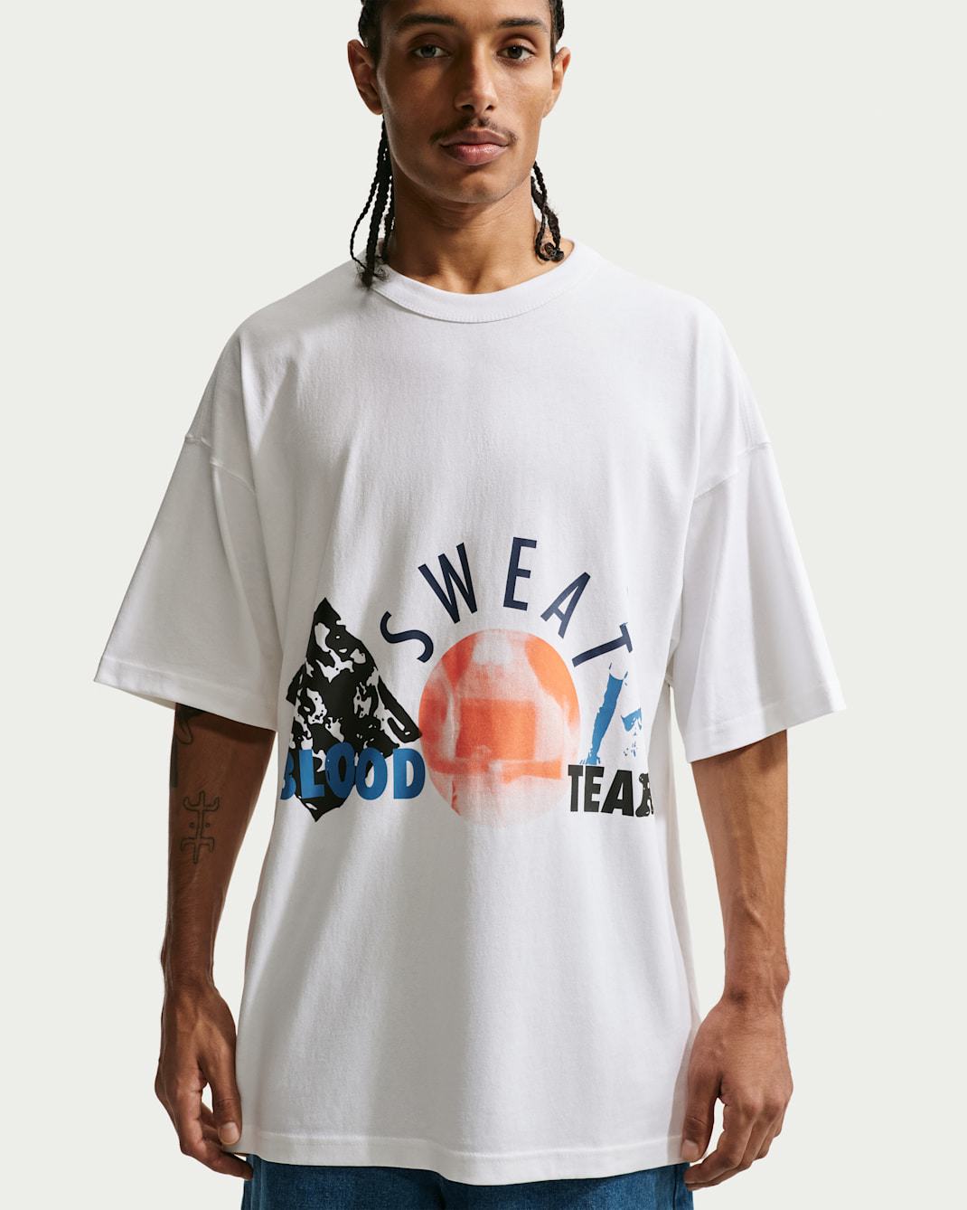 Playera para hombre Nike Sportswear Premium Essentials - Blanco