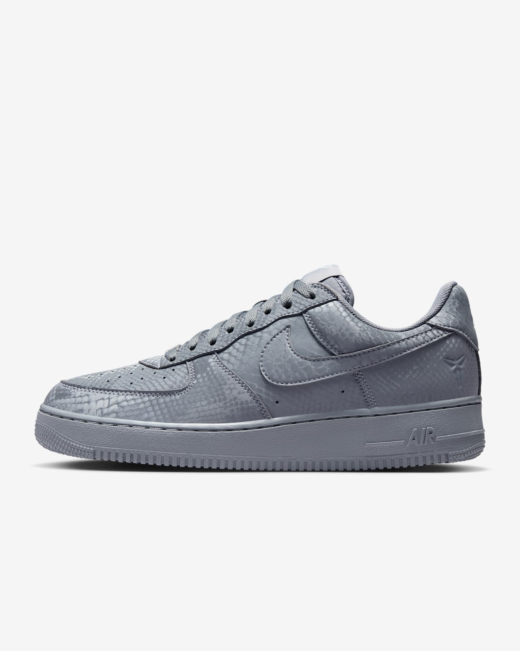 Kobe Air Force 1 Low Men's Shoes - Cool Grey/Wolf Grey