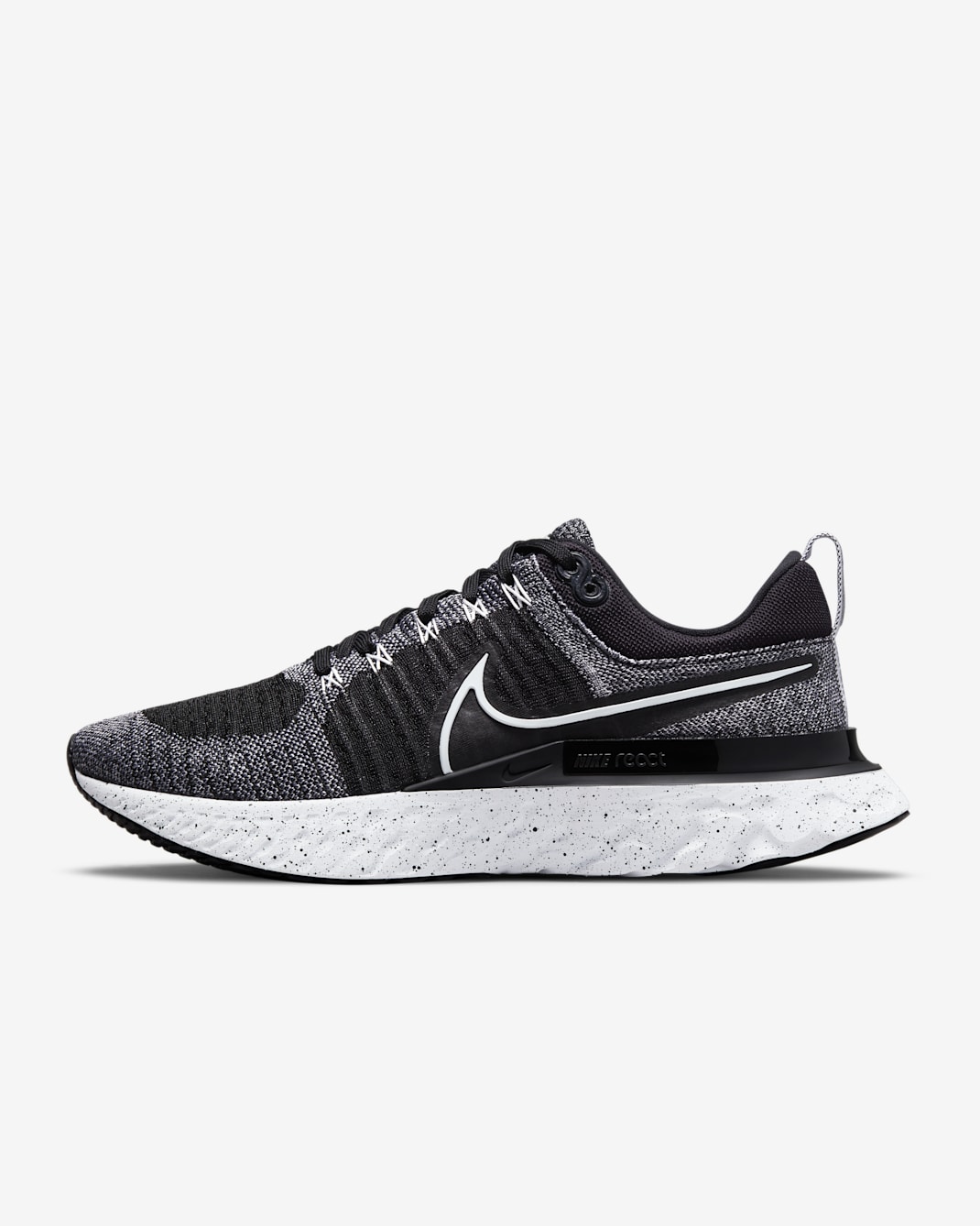 Nike React Infinity 2 Herren-Straßenlaufschuh - Weiß/Schwarz