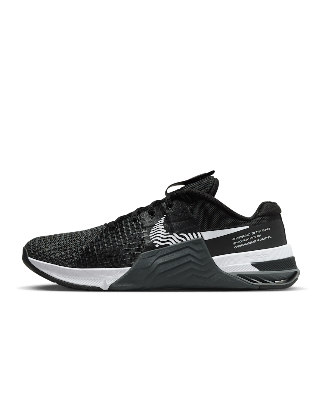 ナイキ メトコン 8 メンズ ワークアウトシューズ - ブラック/ダークスモークグレー/スモークグレー/ホワイト