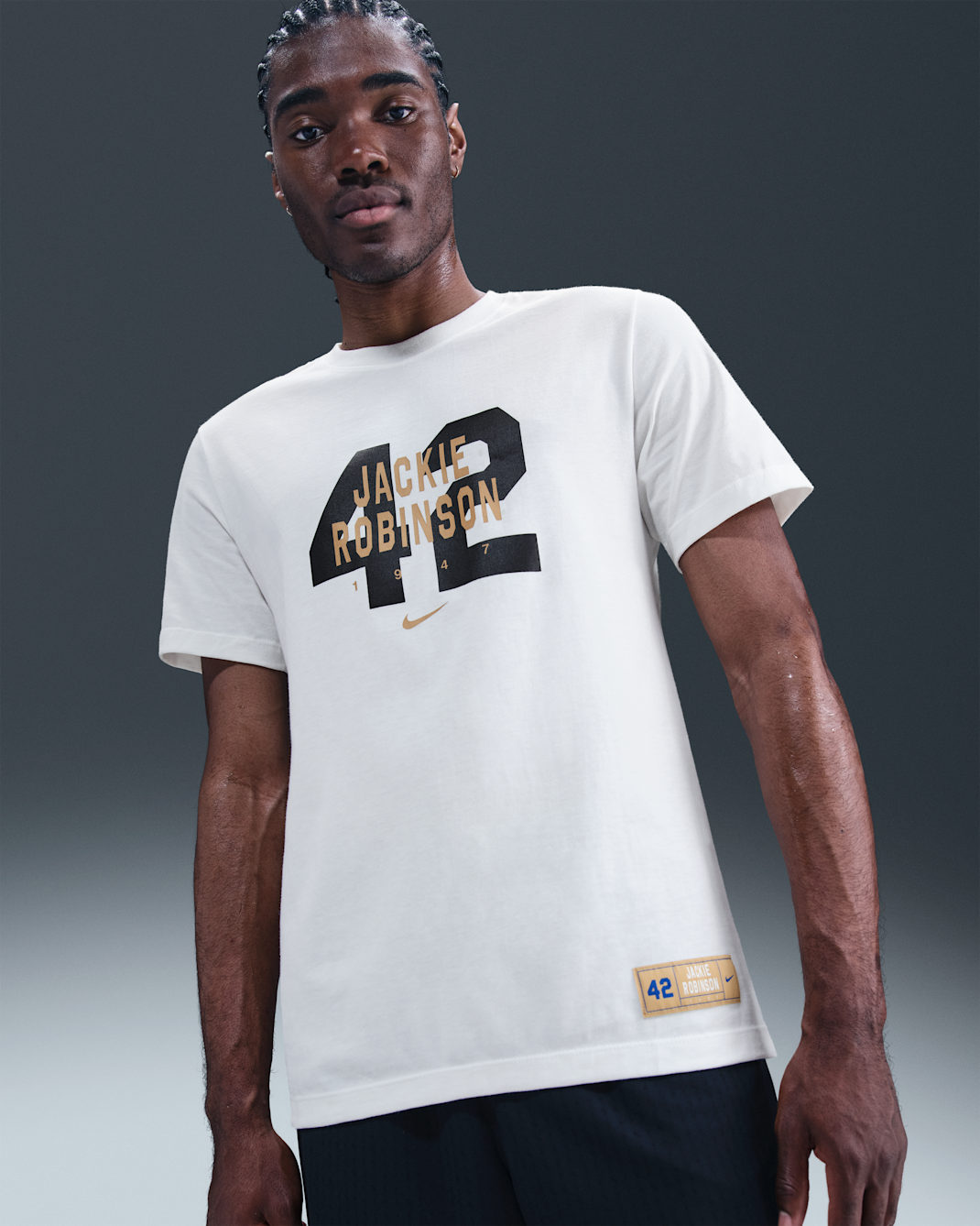 Nike "Jackie Robinson" Men's T-Shirt - Summit White