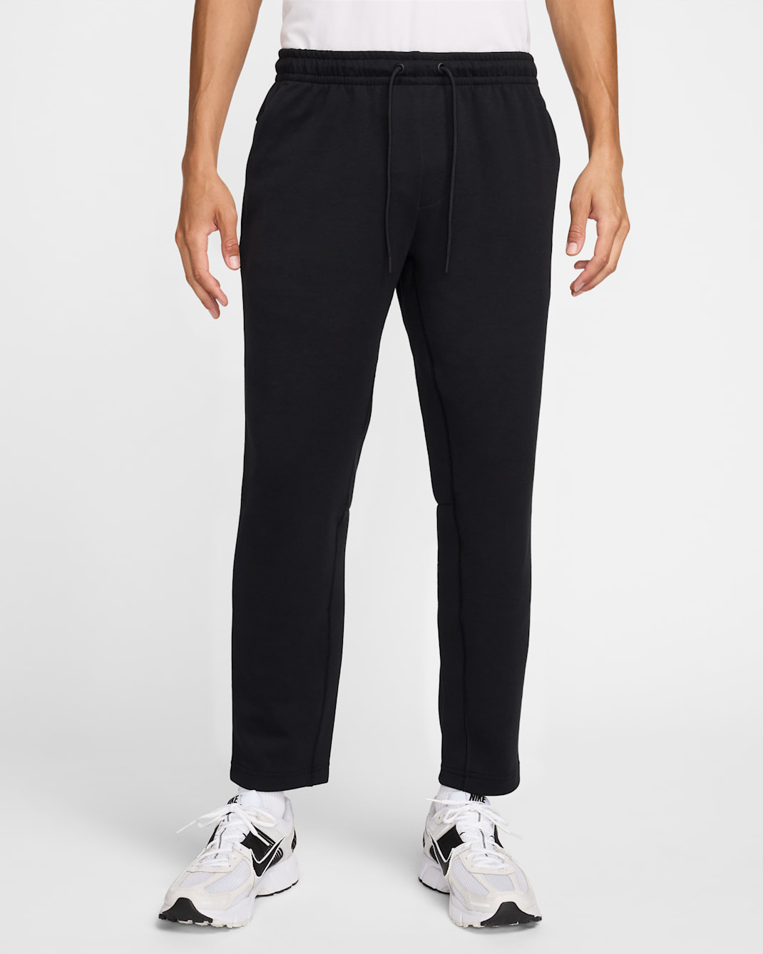 Nike Primary Fleece Men's Dri-FIT UV Tapered Performance Pants - Black/Black