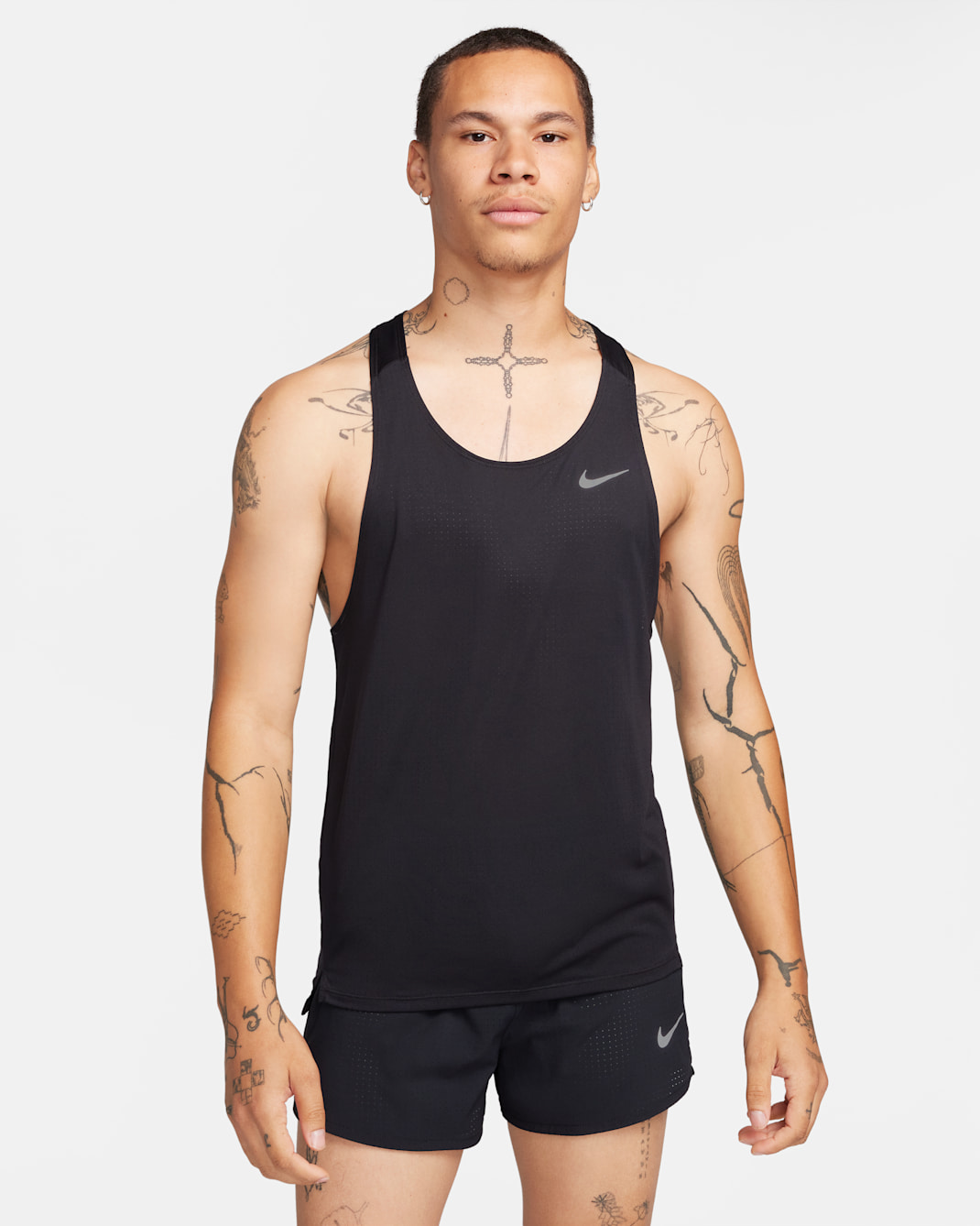 Nike Fast Men's Dri-FIT Running Vest - Black