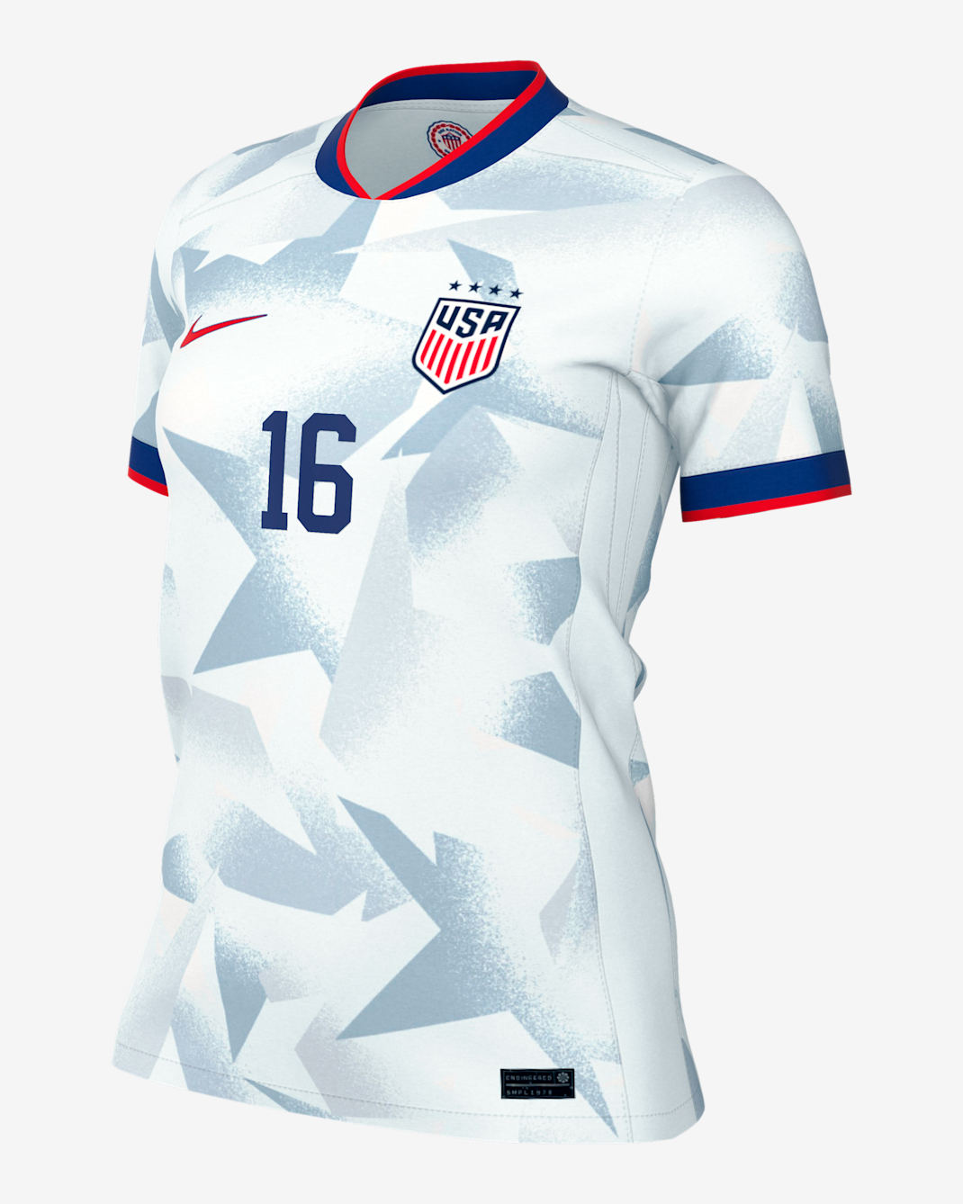 Jersey de futbol Nike Dri-FIT del USWNT local 2025 Stadium para mujer Rose Lavelle - Blanco