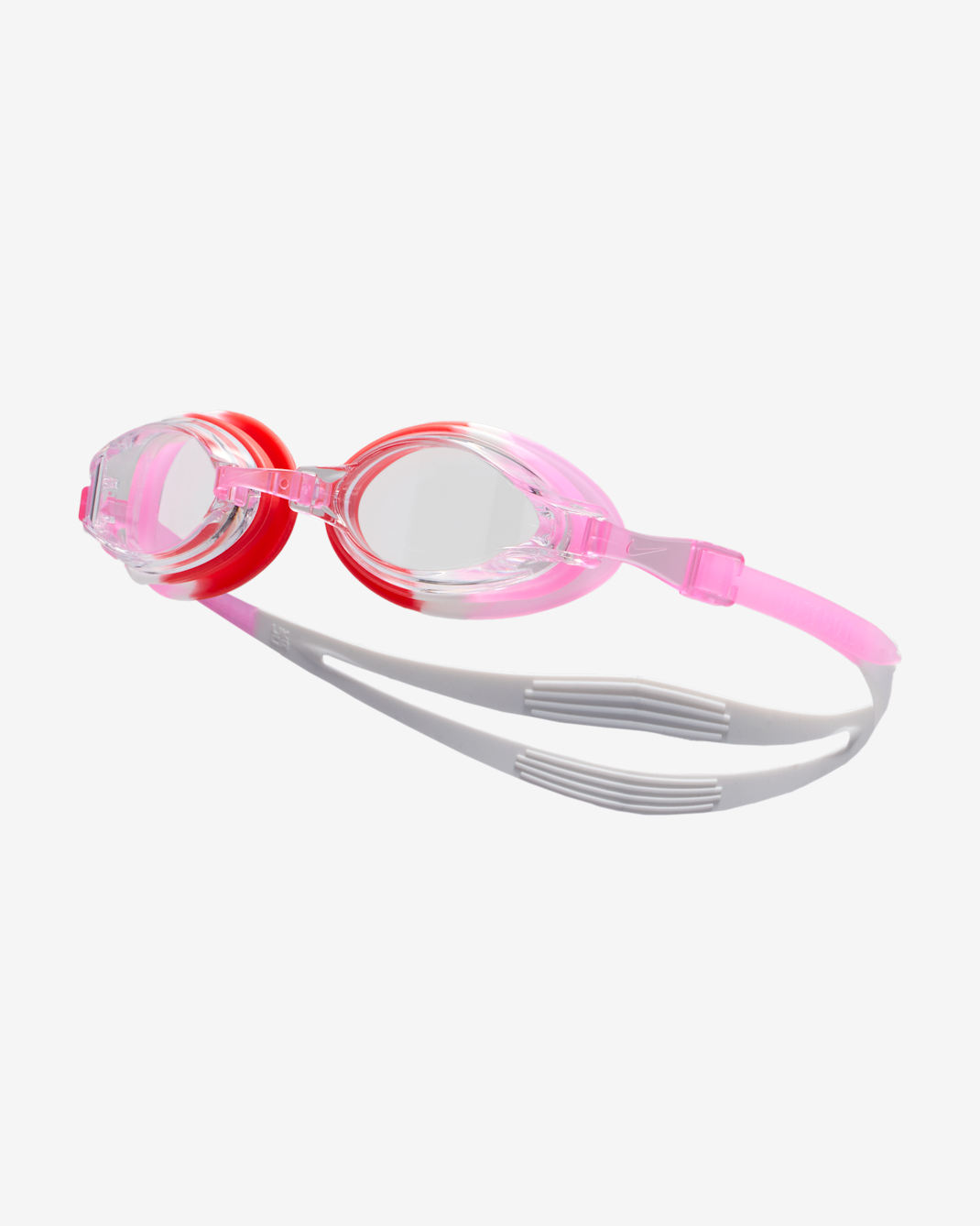 Goggles de natación para niños talla grande Nike Chrome - Hechizo rosa/Transparente/Blanco/Hechizo rosa