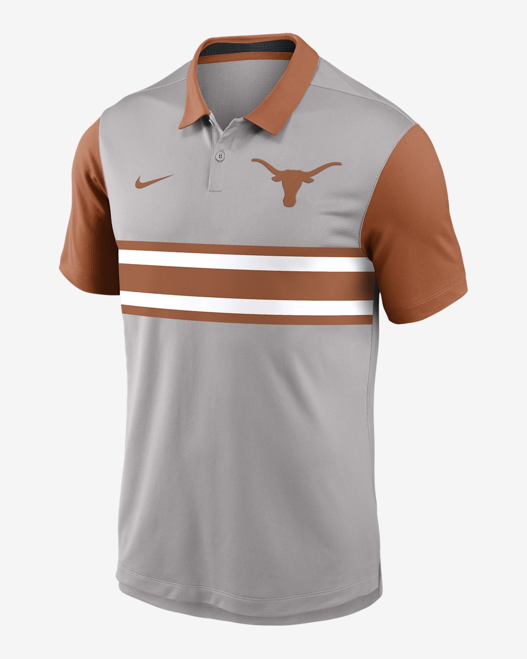 Texas Vapor Men's Nike Dri-FIT College Polo - Grey