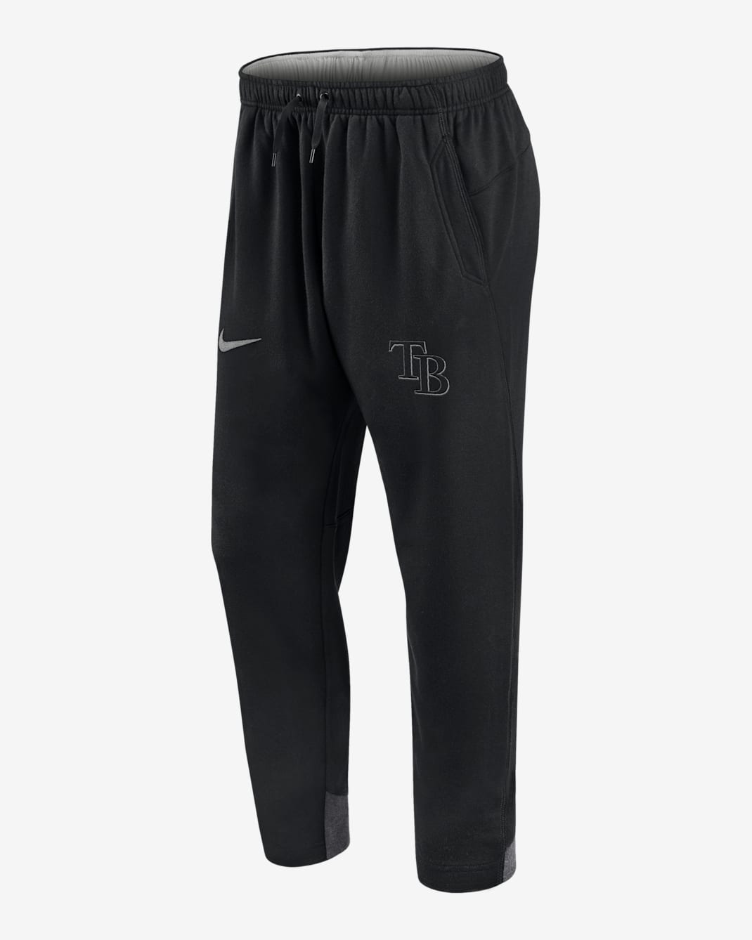 Joggers Nike Dri-FIT de la MLB para hombre Tampa Bay Rays Authentic Collection Flux - Negro