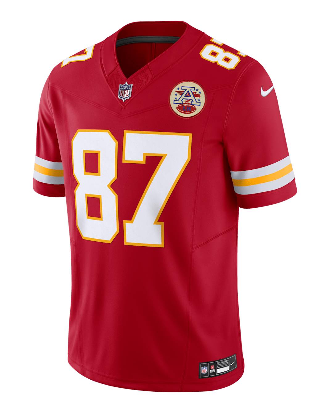 Travis Kelce Kansas City Chiefs Men's Nike Dri-FIT NFL Limited Football Jersey - Red