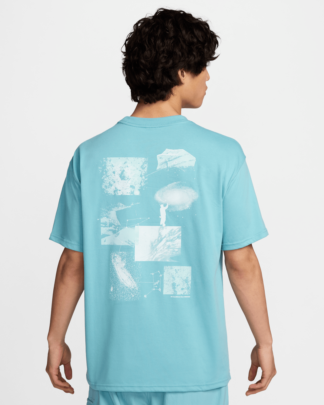 Nike ACG 男款 Dri-FIT T 恤 - Denim Turquoise