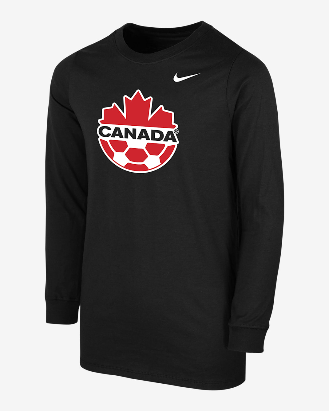 Canada Big Kids' Nike Core Long-Sleeve T-Shirt - Black