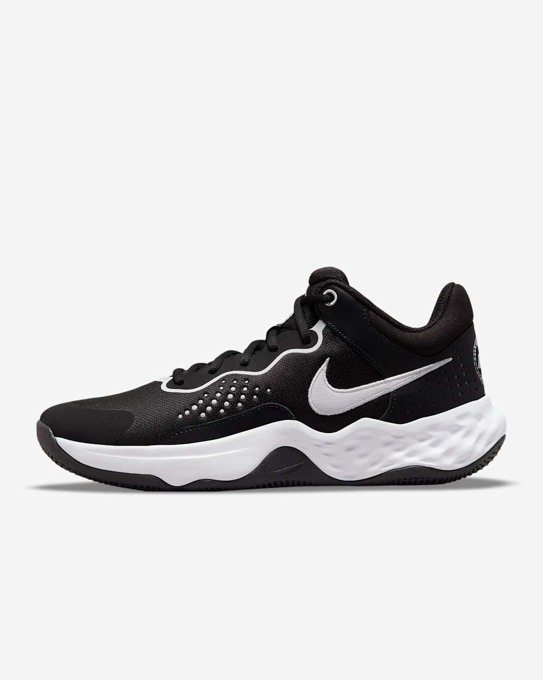 รองเท้าบาสเก็ตบอล Nike Fly.By Mid 3 - ดำ/ขาว