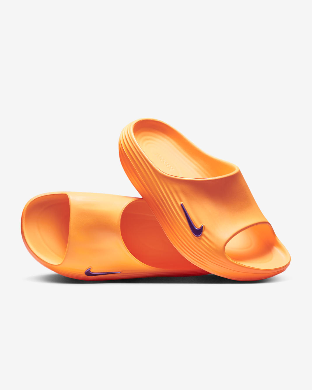 Nike ReactX Rejuven8 Chanclas - Hombre - Citron Pulse/Laser Orange/Volt Ice