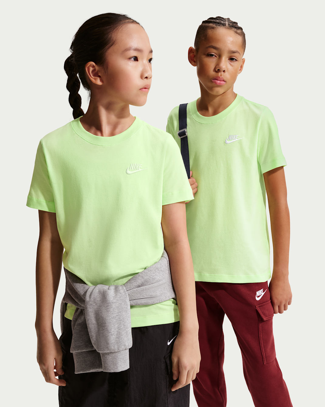 Nike Sportswear T-Shirt für ältere Kinder - Light Liquid Lime
